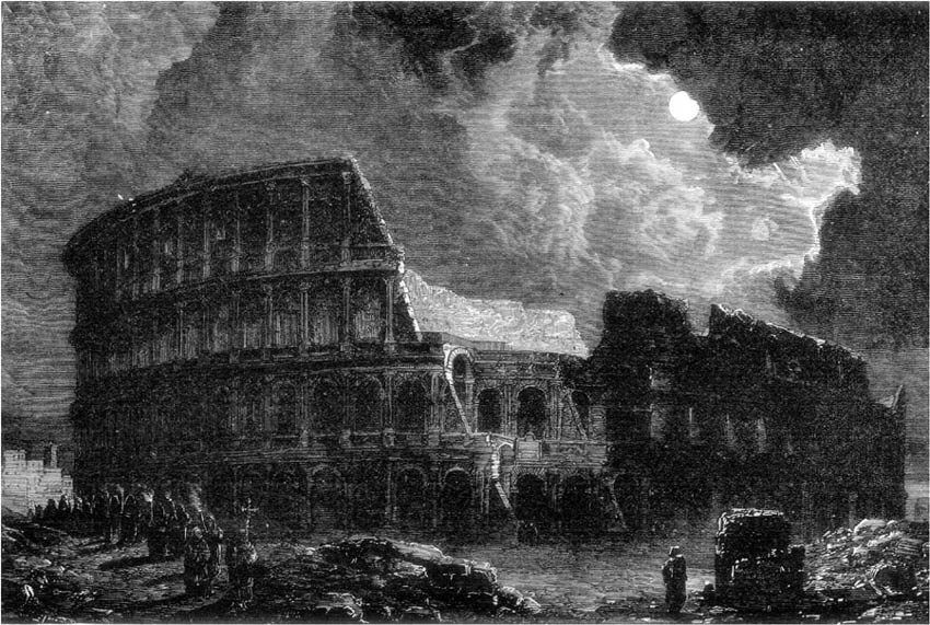 COLISEUM OF ROME.