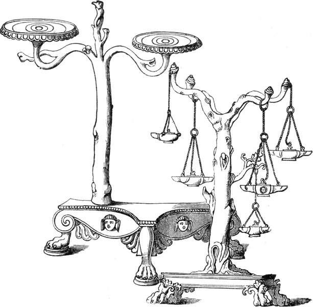 CANDELABRUM, OR LAMP STANDS.