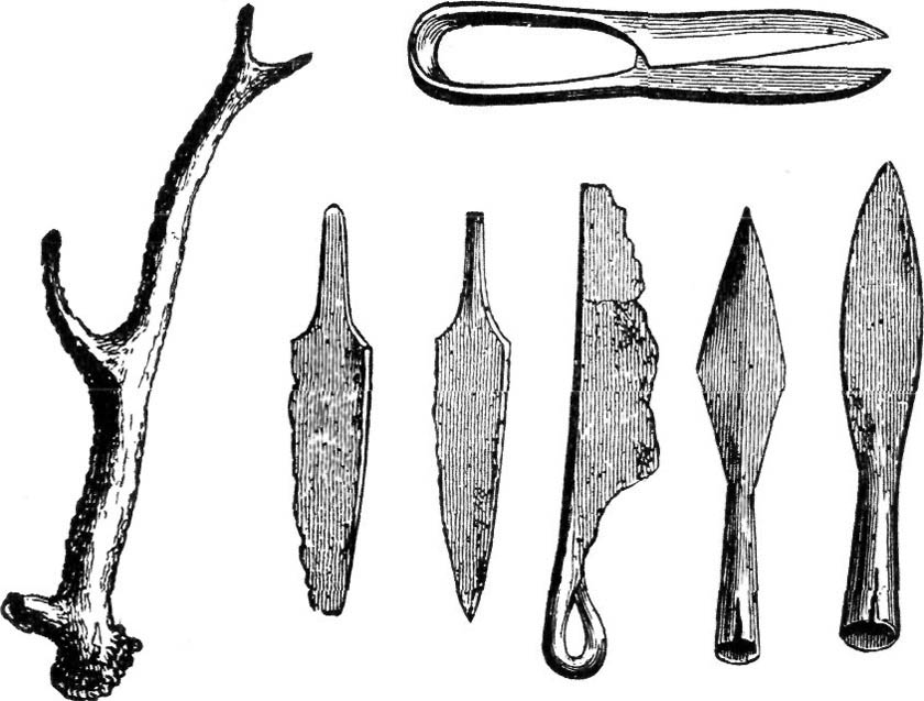 SHEARS, KNIVES AND SPEARS.