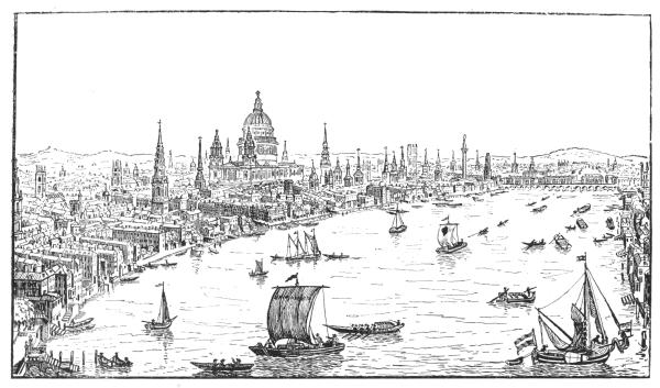 LONDON, AS REBUILT AFTER THE FIRE.