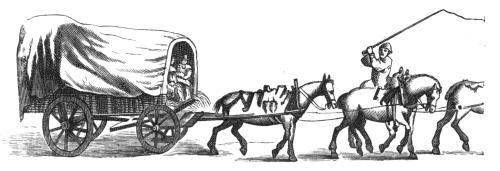 WAGGON OF THE SECOND HALF OF THE SEVENTEENTH CENTURY.