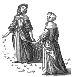 ORDINARY ATTIRE OF WOMEN OF
THE LOWER CLASSES.