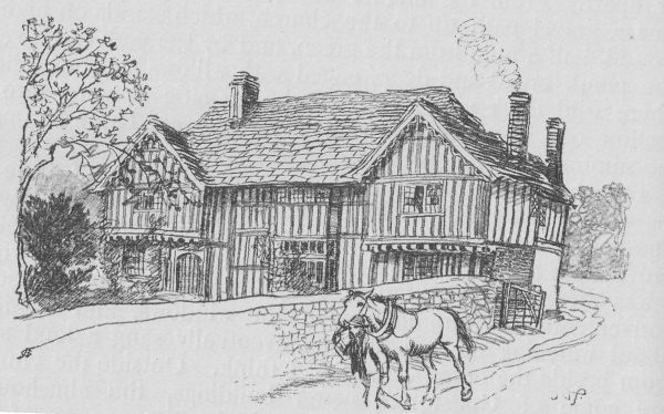 Old Timbered House near Bletchingley.