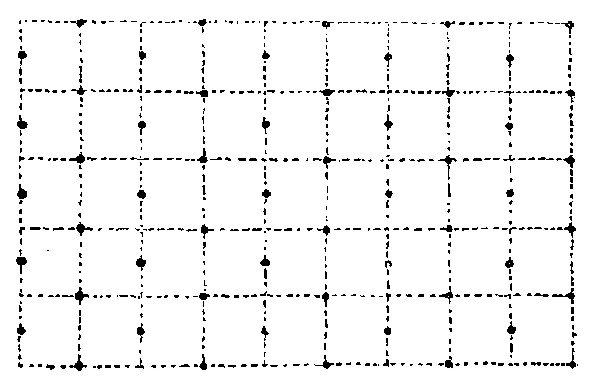 Fig. 31. Hexagonal Planting System.