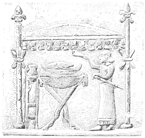 Fig. 68.—Tabernacle; from the Balawat Gates.