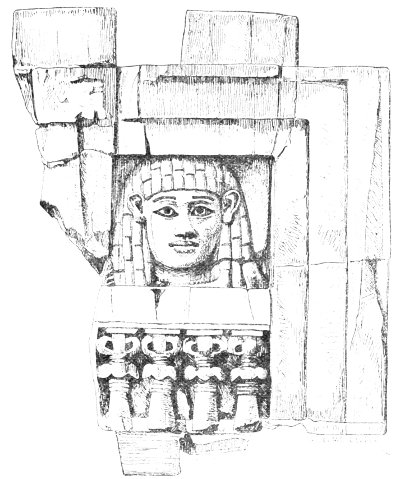 Fig. 129.—Ivory tablet in the British Museum. Drawn by
Saint-Elme Gautier.