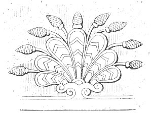 Fig. 137.—Palmette; from Layard.