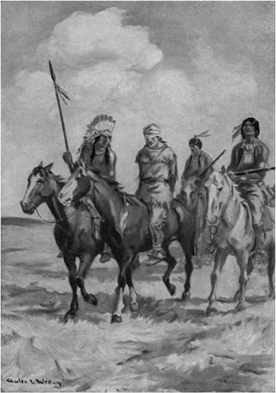 "If he ever looks upon a white face again..."