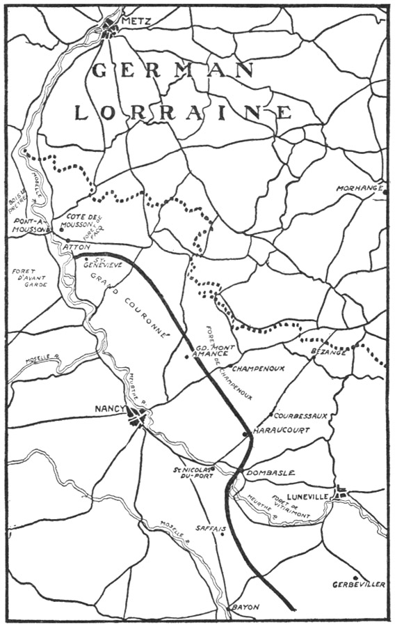 GERMAN LORRAINE (map)