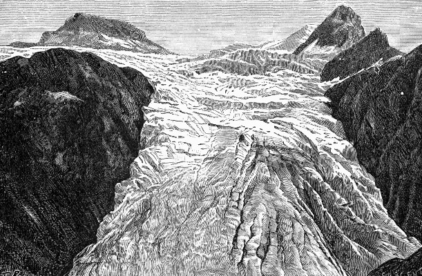 Fig. 20.—Glacier of the Blümlis Alp.
