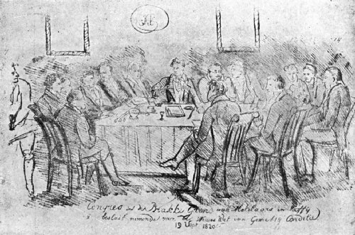 A Meeting of the Coffee Brokers of Amsterdam, 1820