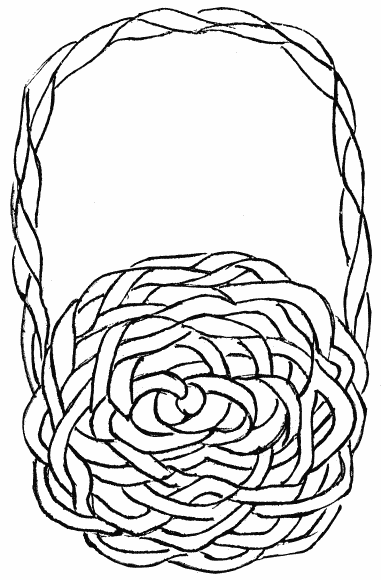 PURSE OR BAG OF PLAITED RAFFIA—(For description see page 86.)