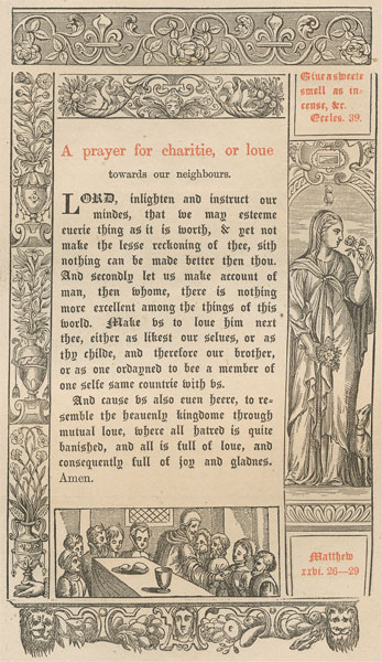 A prayer for charitie, or loue