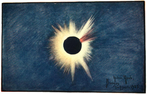 The Total Eclipse of the Sun of August 30th, 1905.