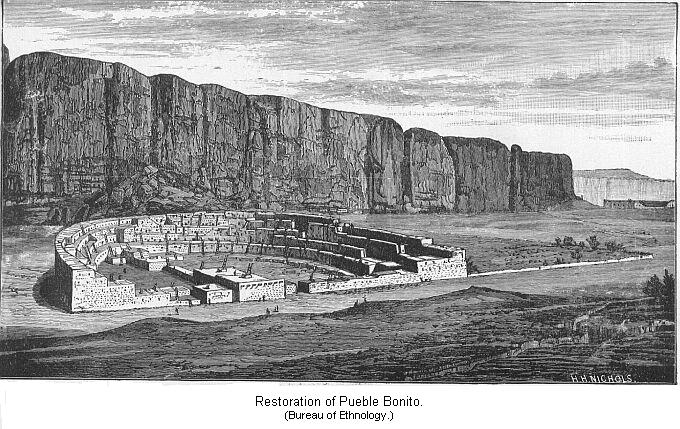 Restoration of Pueblo Bonito.