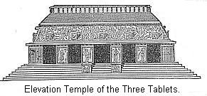 Elevation Temple of the Three Tablets.