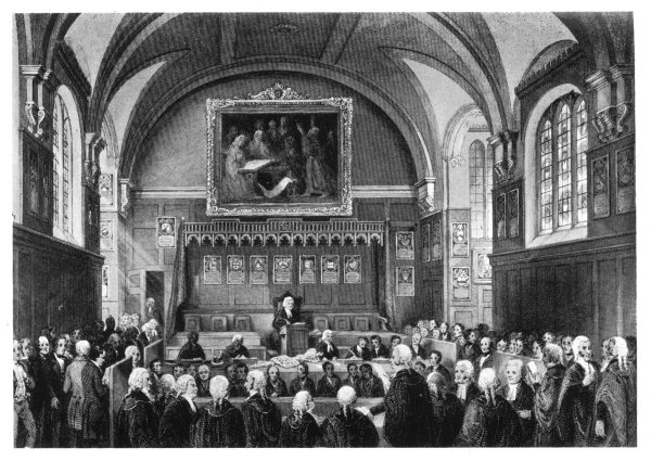Lincoln's Inn Hall: the Lord Chancellor's Court