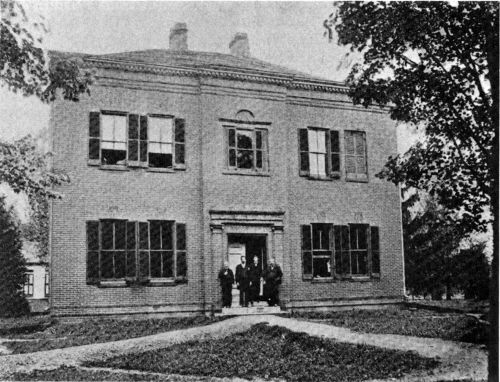 The clerk's office about 1907.