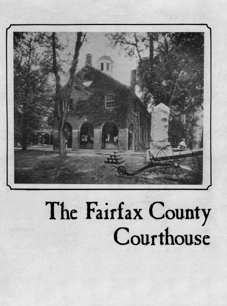 The old courthouse about 1920. Copy courtesy Lee
Hubbard.