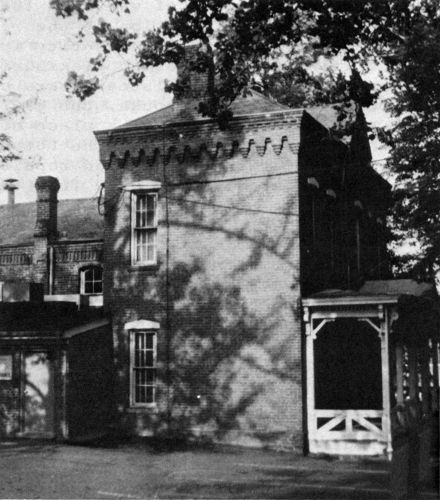 The jail, built about 1886. Photo taken in 1972.