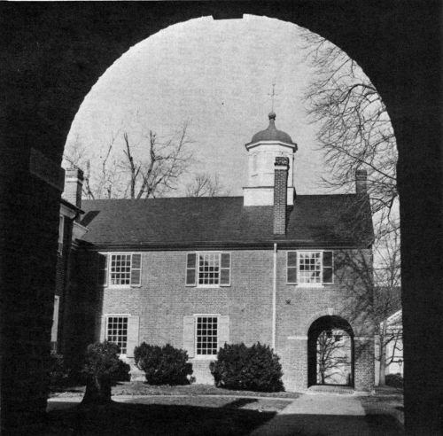 The old courthouse after restoration in 1967.