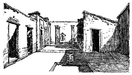 A HOUSE IN POMPEII.
