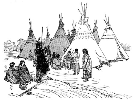 AN INDIAN RESERVATION.