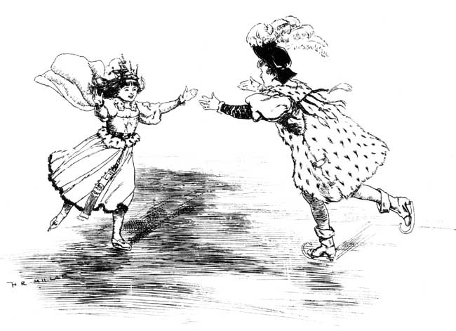 'The two skated into each other's arms.'—Page 271.