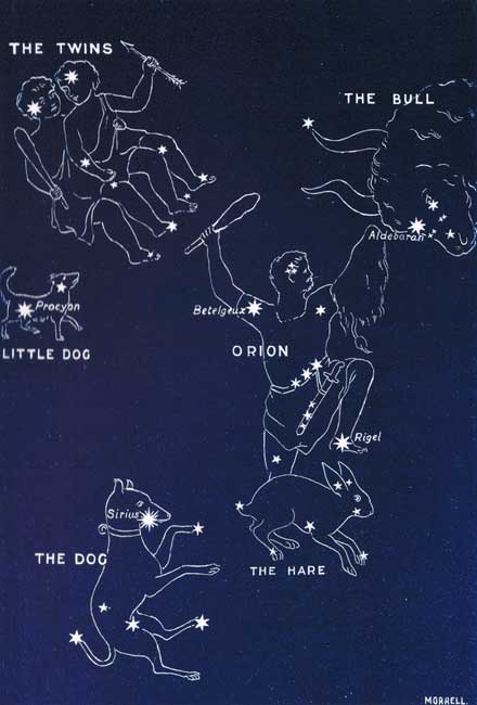 ORION AND HIS NEIGHBOURS.