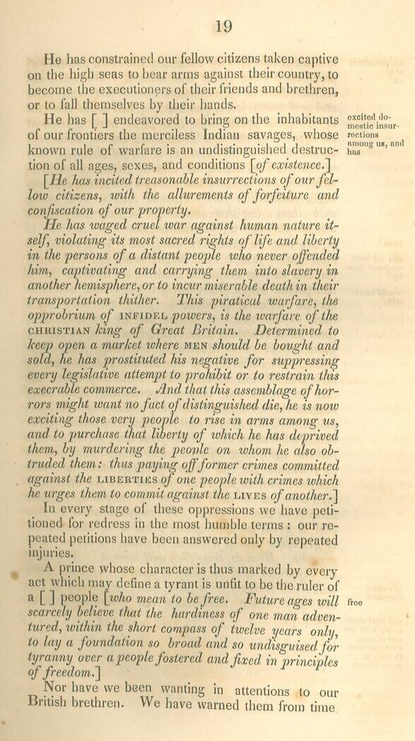 Draft of Declaration Of Independence, Page019 