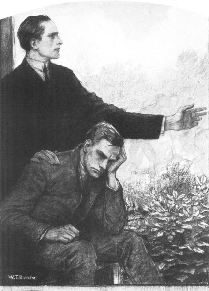 "His Other Chance"

From a drawing by W. T. Benda.