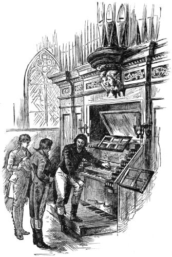 Monsieur Lacombe and the organ