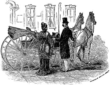 Assisting a Lady into a Carriage