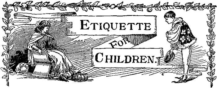 Etiquette for Children