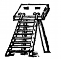 A step ladder