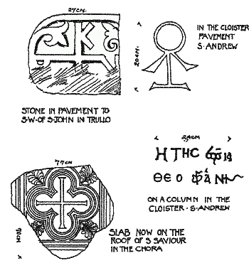 Details from S. Andrew in Krisei—Details from the Chora.