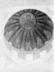 S. Mary Pammakaristos. Interior view of the dome of the Parecclesion.