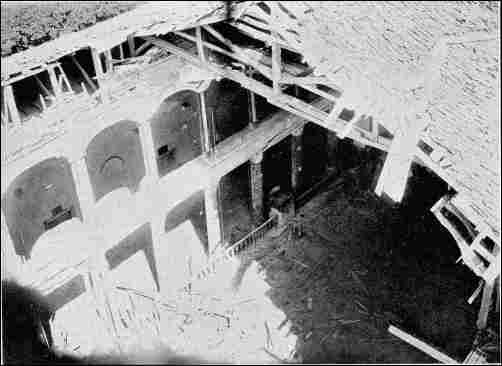 The Ruined Interior, seen from the minaret of the mosque.