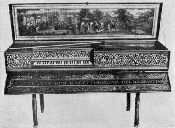 Double Spinet or Virginal made by Ludovicus Grovvelus
Flanders, 1600