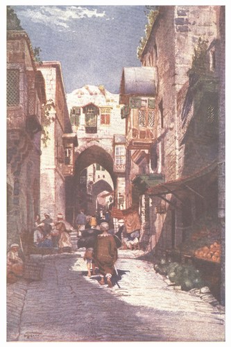 A Street in Jerusalem.
