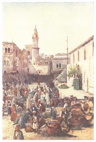 The Market-place, Bethlehem.