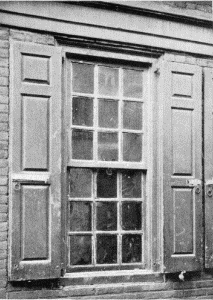 Plate XLVI.—Window, Stenton; Window and Shutters, 128
Race Street.