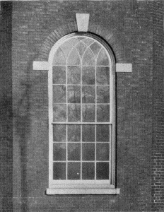Plate XLIX.—Detail of Round Headed Window, Congress
Hall; Detail of Round Headed Window, Christ Church.