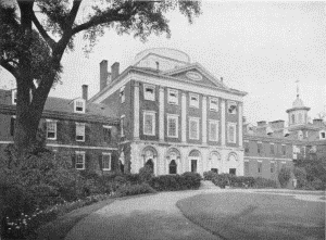 Plate LXXXVII.—Main Building, Pennsylvania Hospital.
Erected in 1755.