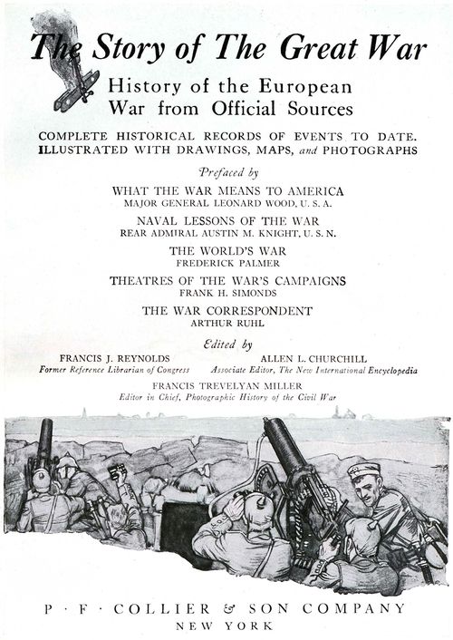 The Project Gutenberg eBook of The Story of the Great War, Volume