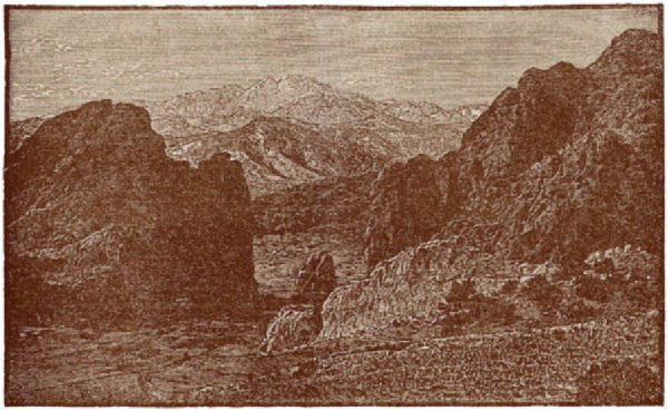 A mountainous landscape