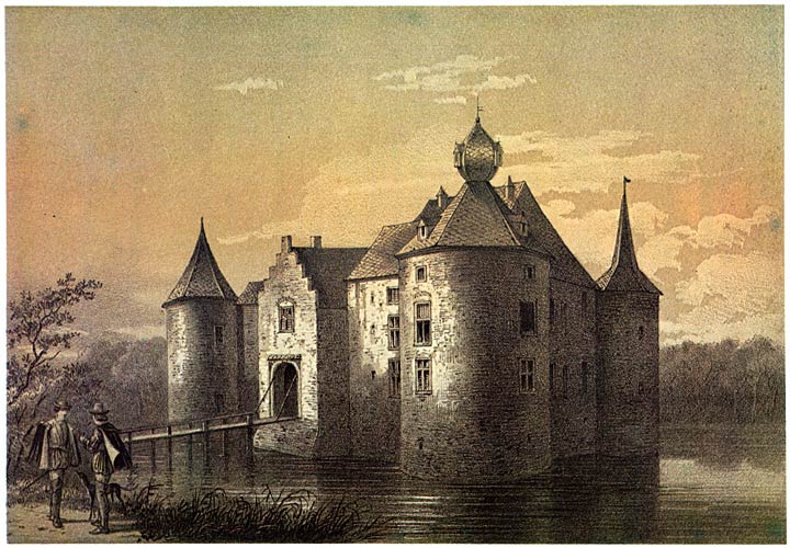 Het kasteel Ammerzode.
