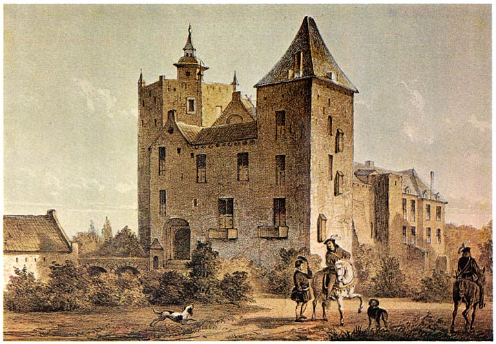 Het kasteel van Heusden.
