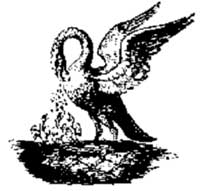 Printer's Logo   Swan on Nest