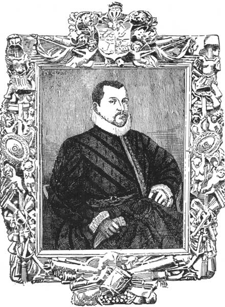 PORTRAIT OF COLUMBUS, BY SIR ANTONIO MORO.
